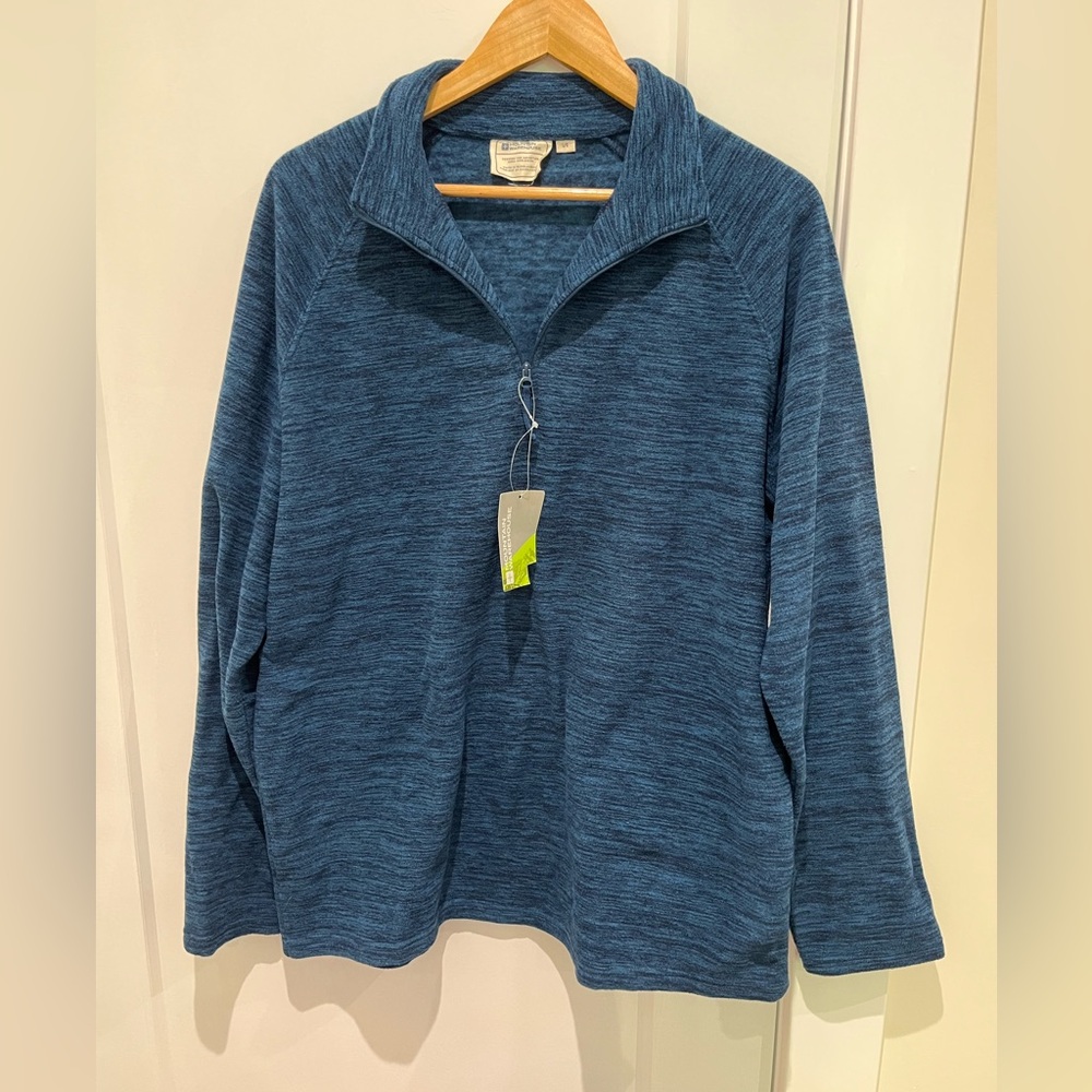 NWT - Mountain Warehouse Blue Fleece Sweater